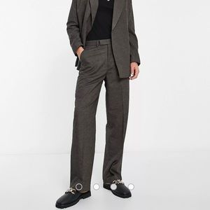 ASOS Design Wide Leg Suit Pant
